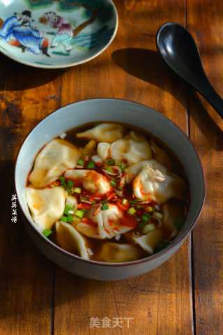 酸汤水饺的做法