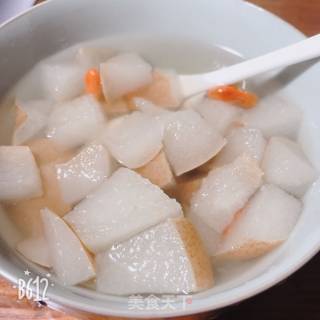 冰糖雪梨莲子汤的做法