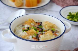 红极参藜麦油条粥的做法