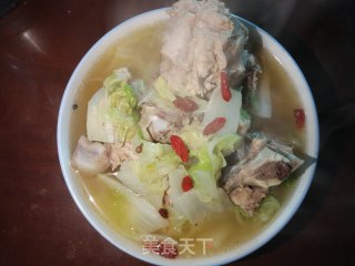 暖心暖胃脊骨炖白菜的做法