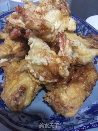 香辣油炸鸡翅的做法