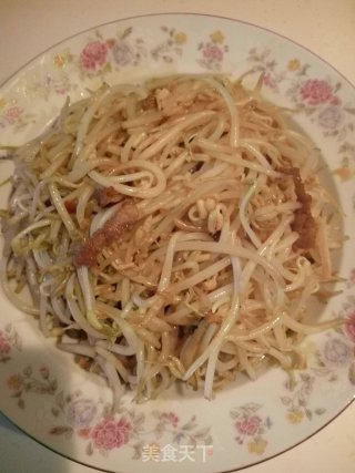 醋溜豆芽的做法