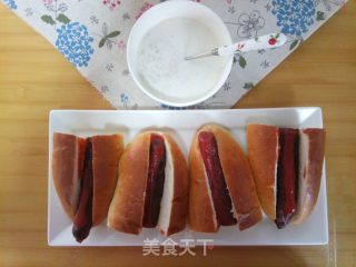 热狗面包的做法