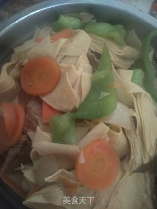 青椒干豆腐的做法