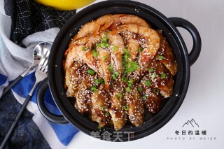 鸡翅鲜虾煲的做法
