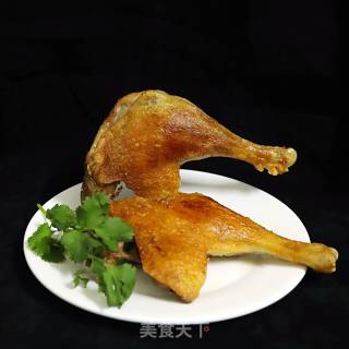 香酥咸鸭腿的做法