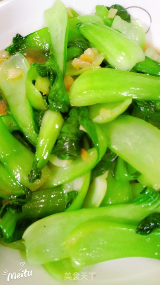 蒜蓉油菜的做法