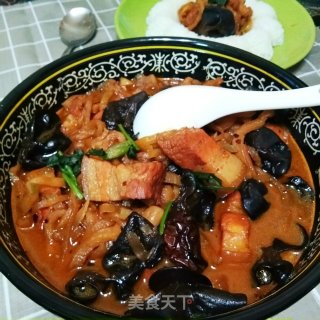 #御寒美食#红烧肉炖干菜的做法