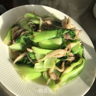 香菇青菜的做法