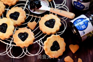蓝莓果酱夹心饼干的做法