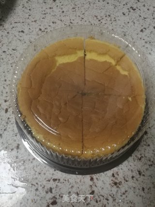 八寸戚风蛋糕的做法