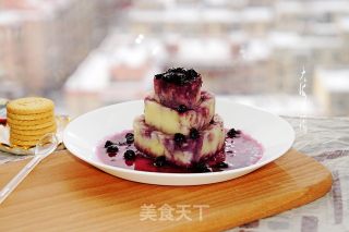 菊芋蓝莓土豆泥的做法