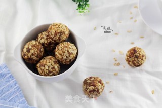 燕麦花生酱球的做法