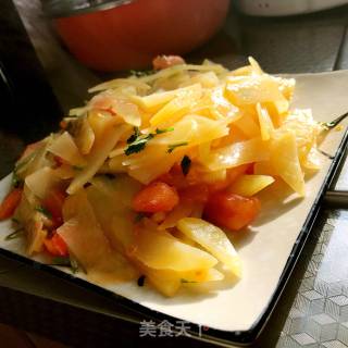 西红柿炒土豆的做法