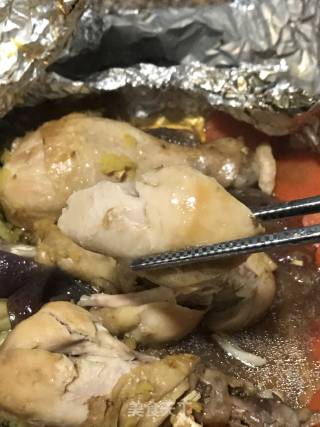 锡纸烤鸡腿的做法