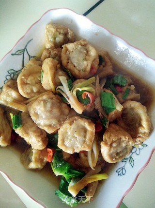 红烧酿豆腐的做法