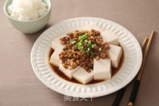 肉末蒸豆腐的做法