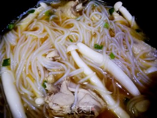 鸡汤米粉的做法