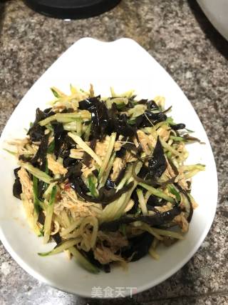 凉拌鸡胸肉丝的做法