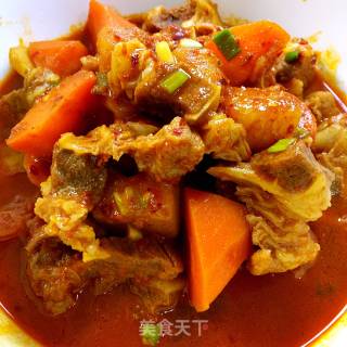 牛腩炖土豆的做法
