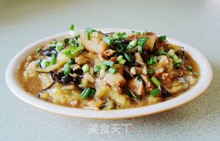 咸鱼紫苏煮茄子的做法