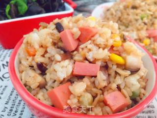 杂蔬炒饭