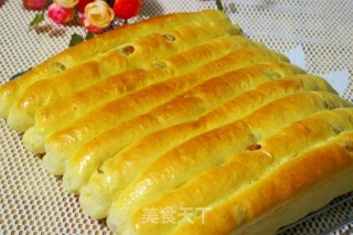 燕麦葡萄干排包的做法