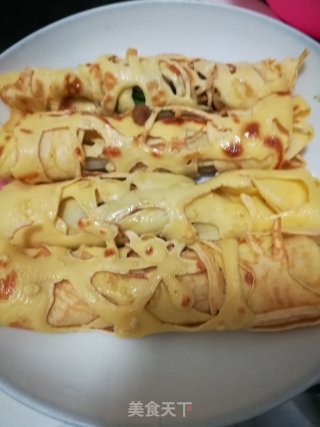 鸡蛋疏菜饼的做法