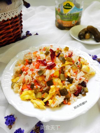 酸甜青瓜炒饭