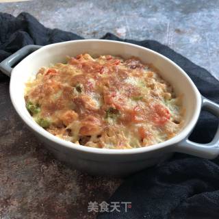 鸡肉芝士焗饭的做法