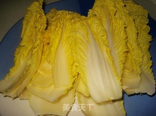 大白菜鸡汤蒸虾的做法步骤：2