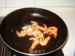 大白菜鸡汤蒸虾的做法步骤：3