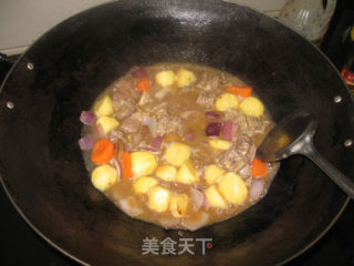 咖喱牛腩的做法步骤：8