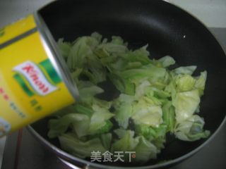 芝麻卷心菜的做法步骤：4