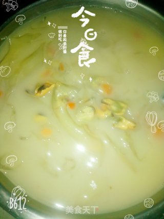 淡菜干粉皮汤的做法