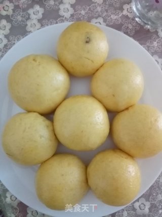南瓜豆包的做法