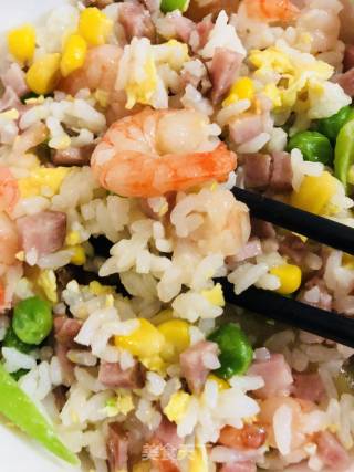 什锦快手炒饭的做法