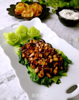 香菇油菜的做法
