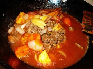 茄汁牛肉的做法步骤：7