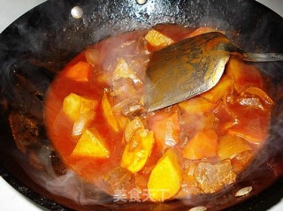 茄汁牛肉的做法步骤：8