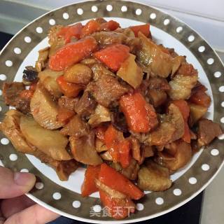 焖烧杏鲍菇的做法