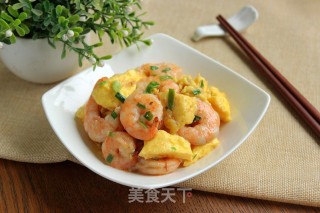 #鸡蛋美食#虾仁炒鸡蛋的做法