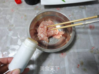 健康版——煎茄盒的做法步骤：2