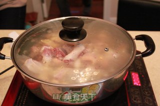 简式鸡汤火锅的做法步骤：5