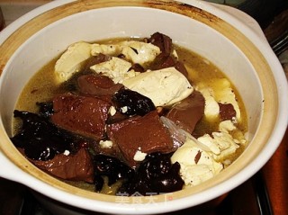 双色豆腐汤的做法步骤：4