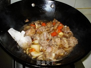 羊肉手抓饭的做法步骤：7