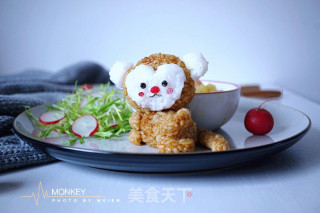 小猴子咖喱土豆饭的做法