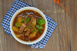 萝卜烧羊肉，冬吃萝卜夏吃姜，老百姓的保健食品的做法