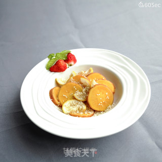 甘薯柠檬煮的做法