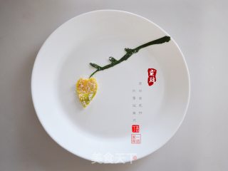 24节气餐盘画——霜降